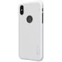 Nillkin Super Frosted Shield Matte cover case for Apple iPhone XS, iPhone X (with LOGO cutout) order from official NILLKIN store